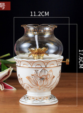 陶瓷纯白色浮雕佛具