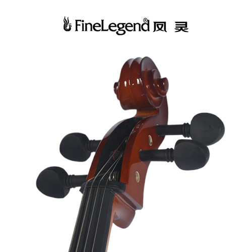 凤灵官方旗舰手工大提琴成人考级儿童初学练习演奏入门正品FC101 - 图1