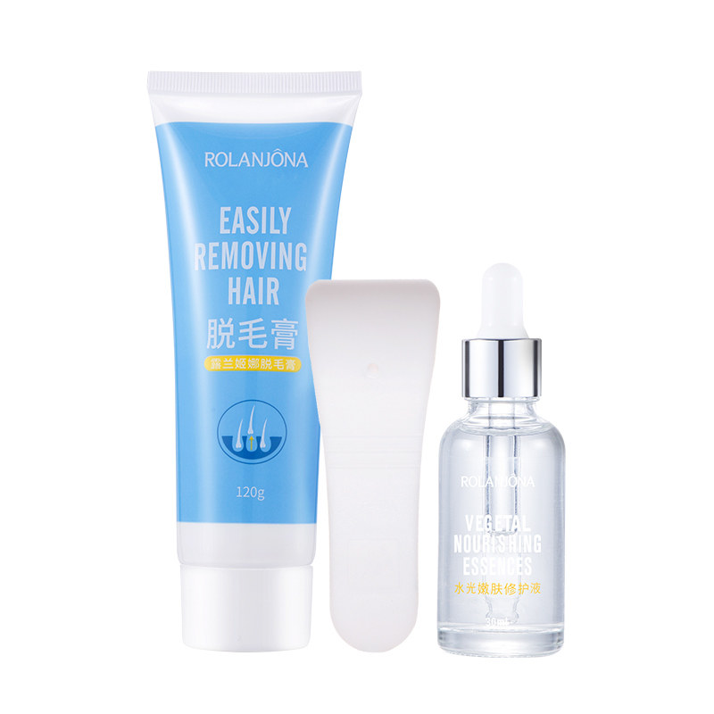 露兰姬娜脱毛膏男女士专用褪除毛膏 露兰姬娜化妆品脱毛膏
