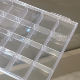 MELISSANINI Jewelry Storage Box 6|12|24 Grid Nail Art Jewelry Tool Packaging Flip Transparent Box