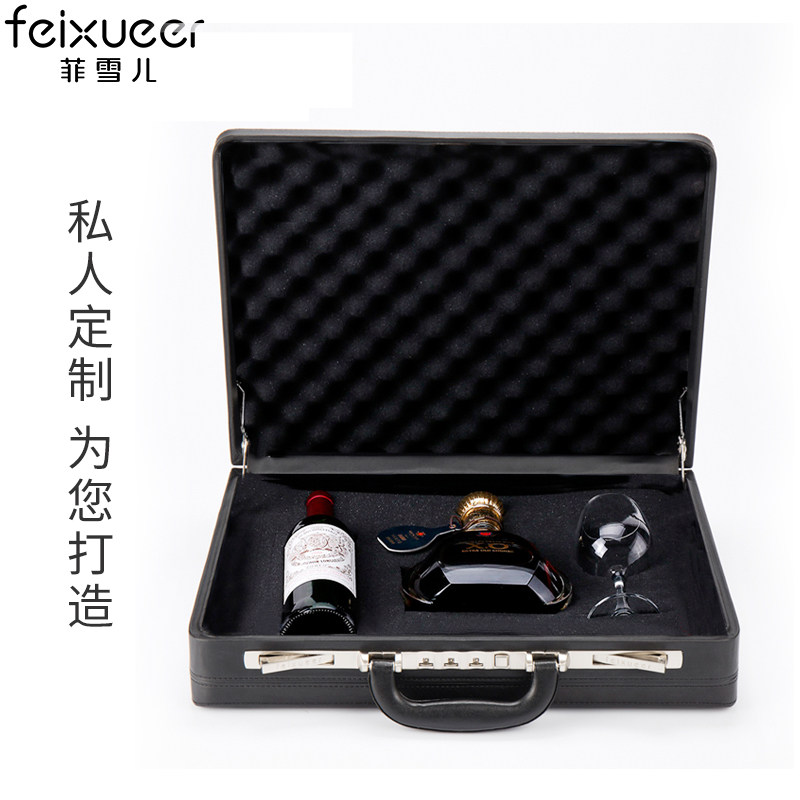 菲雪儿男士公文箱包复古高端电脑箱 菲雪儿箱包旅行箱