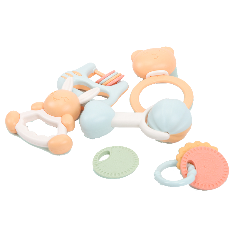 知识花园旗舰店知识花园婴儿手摇铃新生儿宝宝早教益智牙胶玩具3-6-12个月0-1岁20