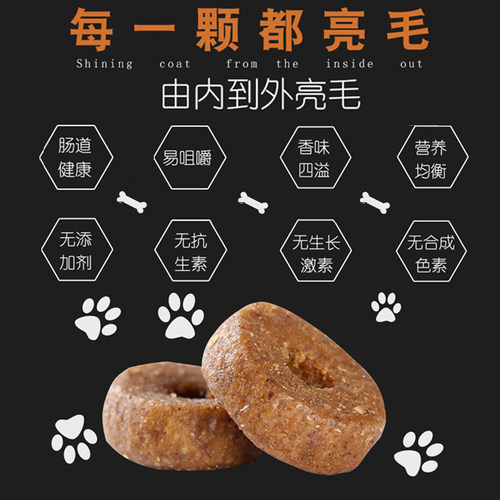 曼劳全价通用宠物营养亮毛犬粮10kg宠物10kg - 图0