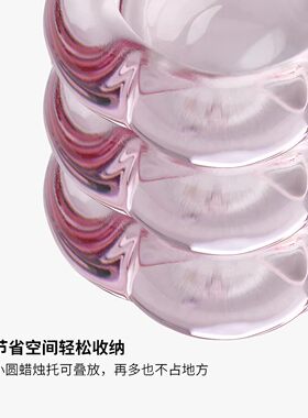 宜家IKEA布洛法格蜡烛盘蜡烛底座