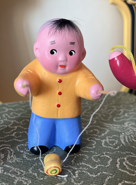 【小泥人】天津非遗泥人张泥塑百子图桌面小摆件旅游纪念品伴手礼