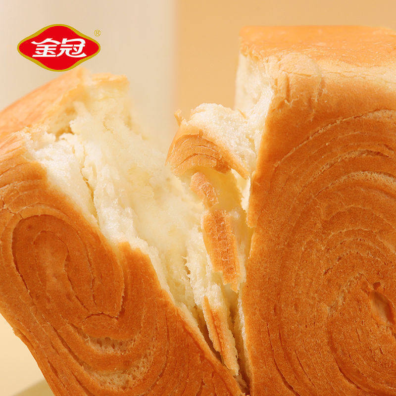 金冠手撕面包整箱早安魔方全麦吐司 享皇食品吐司面包