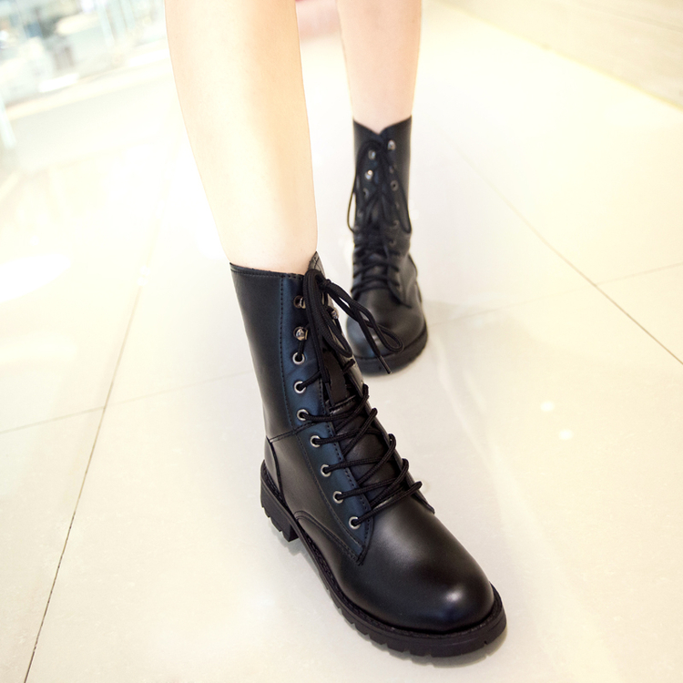 women boots martin boots winter shoes big size 41 42大码女靴 - 图1