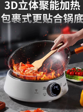 德国进口机芯电磁炉凹面爆炒节能