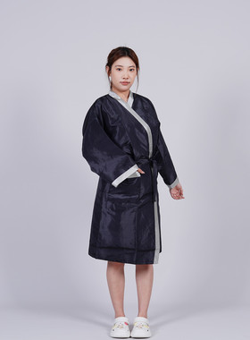 美发店高档网红和服烫染客袍