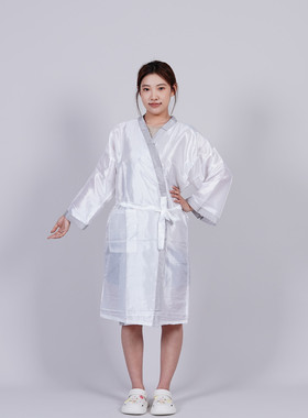 美发店高档网红和服烫染客袍