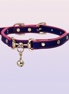Aura Collar轻奢真皮项圈choker牵引绳PUPPY温感变色铃铛轻便魅力