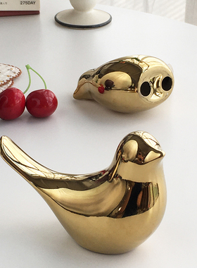 Annie Garden  外贸订单  北欧现代简约轻奢客厅玄关书架陶瓷摆件