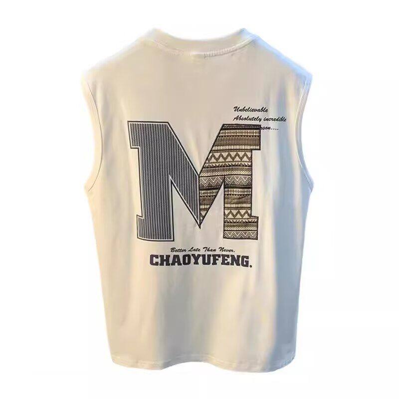 2026夏季新品青少年港风潮流无袖短袖流行简约百搭背心坎肩,淘宝优惠券,粉丝福利购,淘宝优惠卷