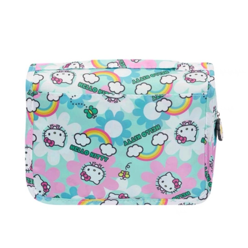 日系新款Kitty卡动漫折叠悬挂式化妆包多功能旅行出差洗漱收纳袋,淘宝优惠券,粉丝福利购,淘宝优惠卷