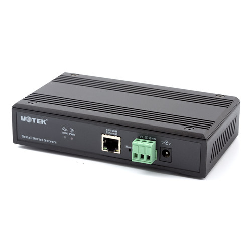 宇泰 以太网通讯模块串口服务器TCP/IP转4口RS-232/485/422转换器UT-6004 100M工业级网络转换器ModBus网关 - 图2