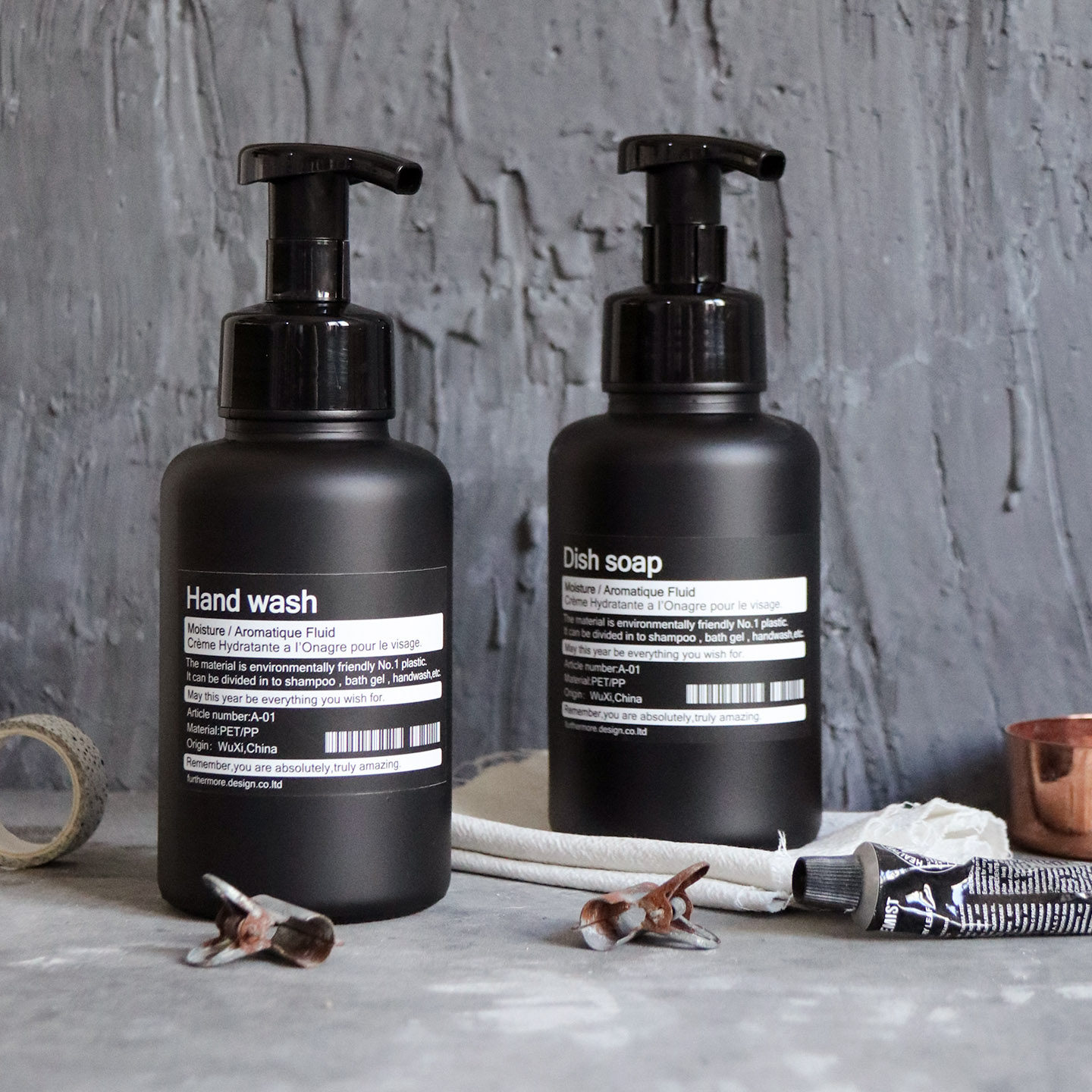 ins北欧风玻璃慕斯起泡瓶 洗手液洗洁精发泡按压分装瓶打泡器,淘宝优惠券,粉丝福利购,淘宝优惠卷