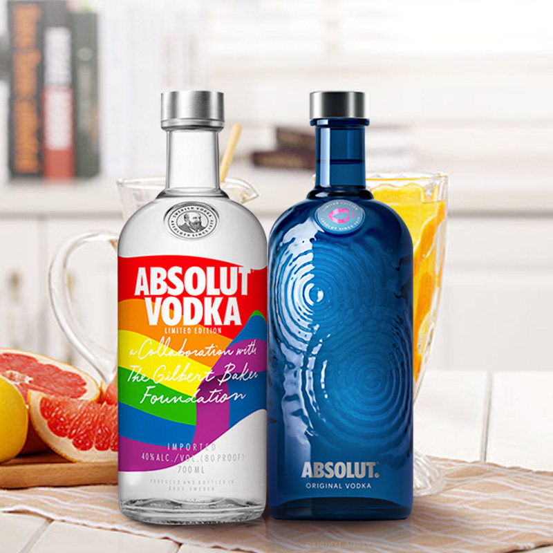 absolut绝对骄傲声量瑞典伏特加 ABSOLUT伏特加/Vodka