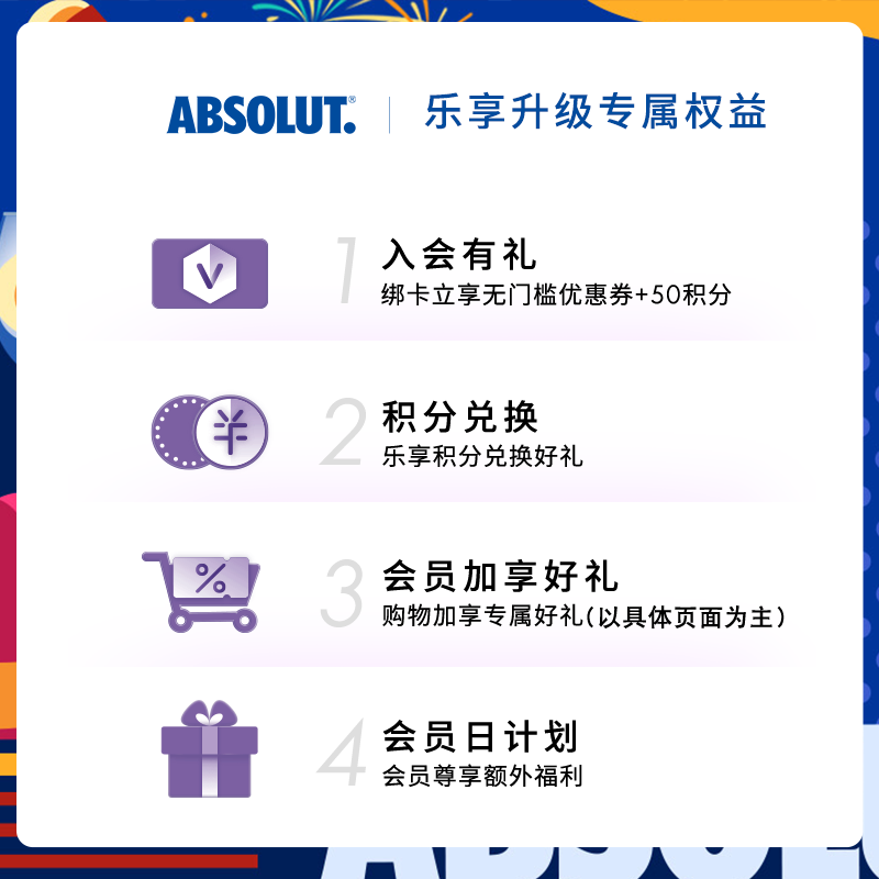 ABSOLUT官方旗舰店瑞典进口ABSOLUT绝对伏特加经典原味1000ml 洋酒鸡尾酒烈酒 包邮2