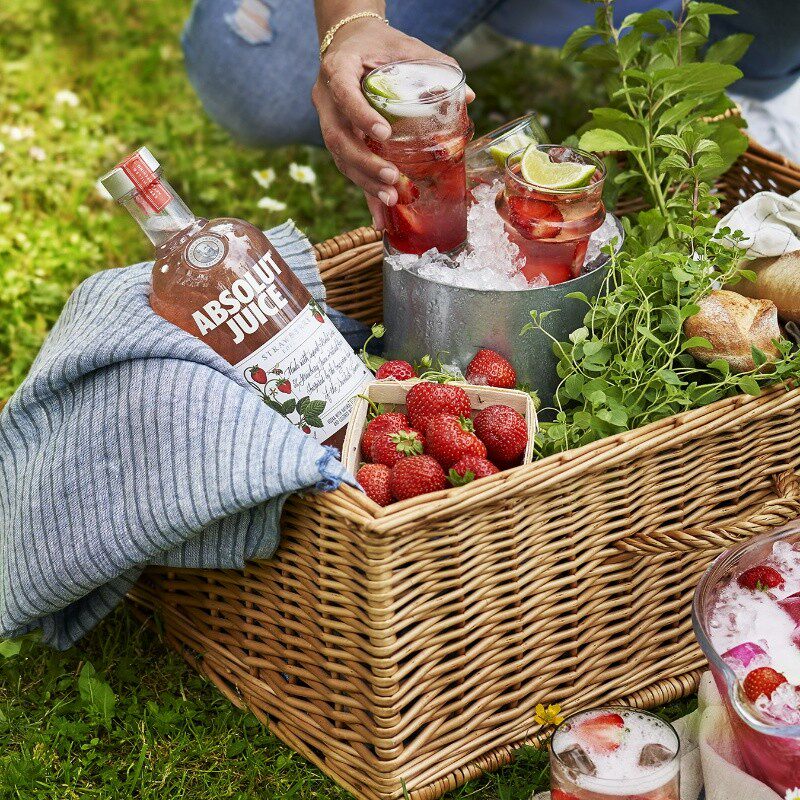 absolut绝对juice草莓味伏特加 ABSOLUT伏特加/Vodka