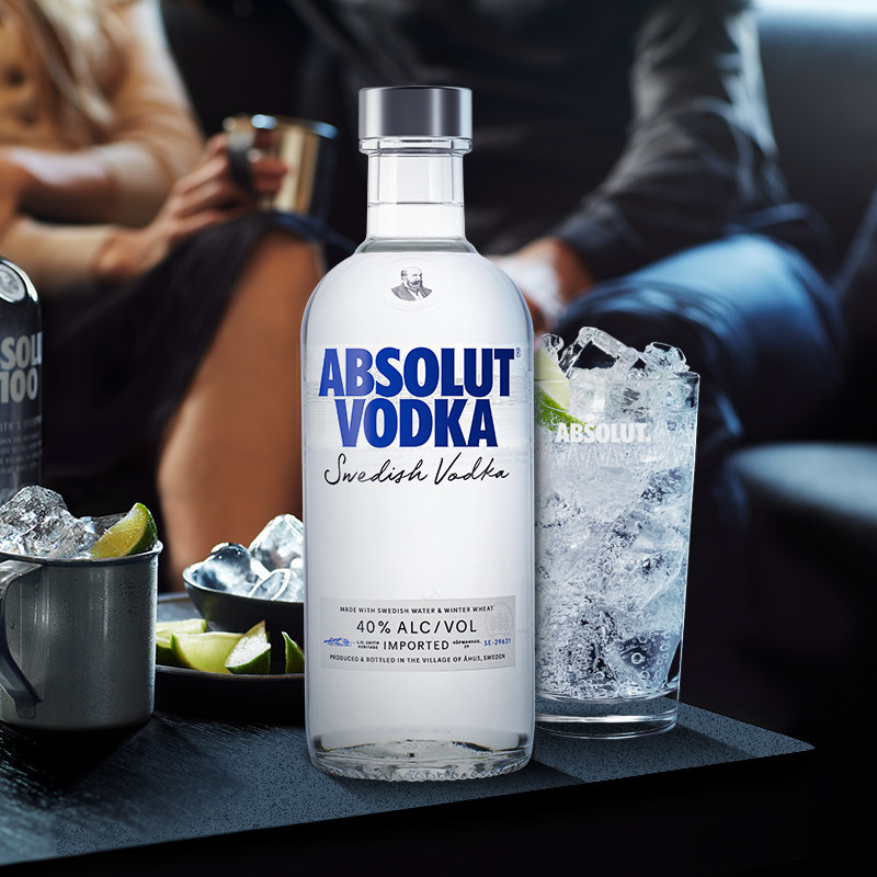 absolut绝对经典原味500ml伏特加 ABSOLUT伏特加/Vodka