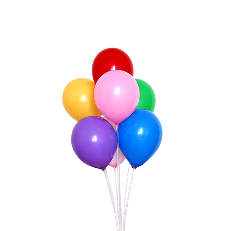 加厚哑光气球结婚彩色汽球幼儿园教室圣诞节场景生日布置开业庆典 - 图0