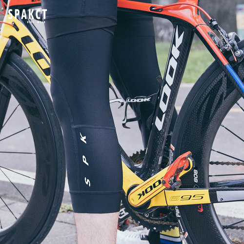 SPAKCT思帕客护臂护膝盖套男秋冬季骑行运动保暖袖套长腿套护具女 - 图3