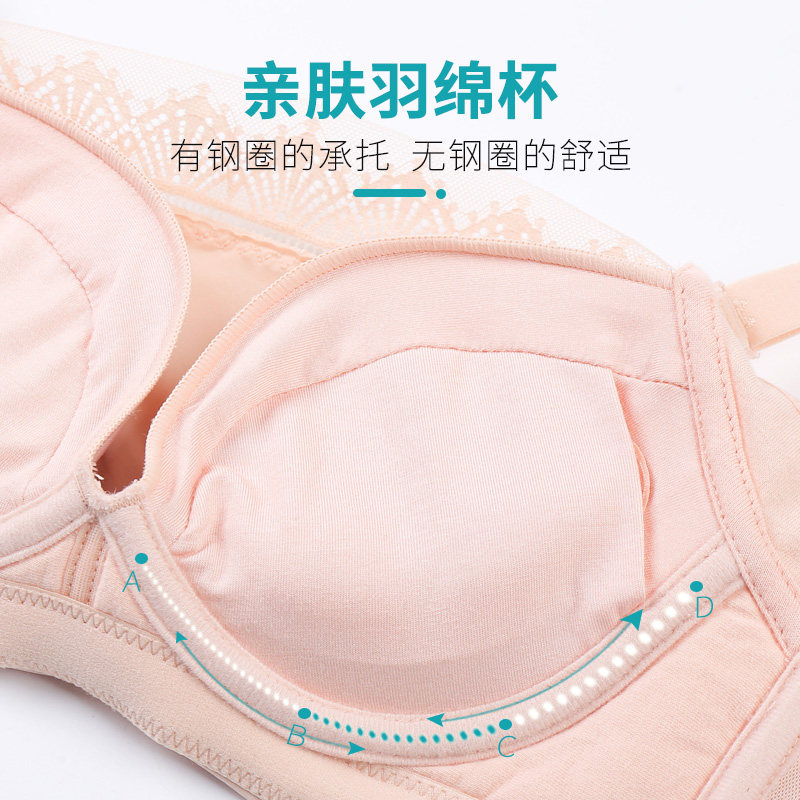 奥丝蓝黛捧有圈防走光薄聚拢抹胸 ouslandai文胸