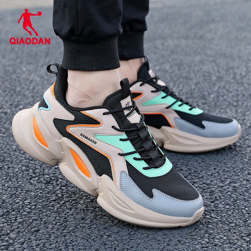 中国乔丹男鞋休闲鞋新款冬季网面透气鞋子老爹鞋官方旗舰运动鞋男,淘宝优惠券,粉丝福利购,淘宝优惠卷