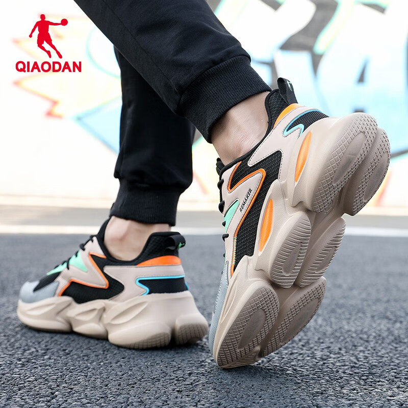 中国乔丹男鞋休闲鞋新款冬季网面透气鞋子老爹鞋官方旗舰运动鞋男,淘宝优惠券,粉丝福利购,淘宝优惠卷