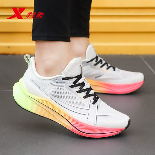 特步两千公里三代丨跑步鞋减震体测训练鞋男鞋跑鞋2000公里3代 - 图2