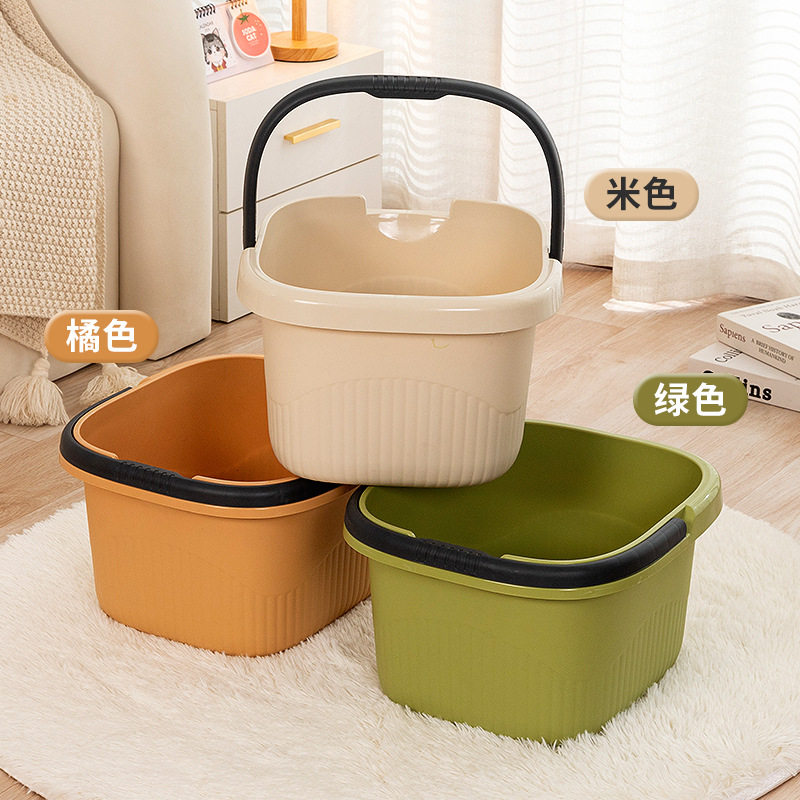 大号加厚按摩泡脚桶家用塑料足浴盆加高养生足浴桶学生宿舍泡脚盆,淘宝优惠券,粉丝福利购,淘宝优惠卷