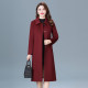 Double-sided cashmere mid-length slim-fit Xi Mother-in-law coat