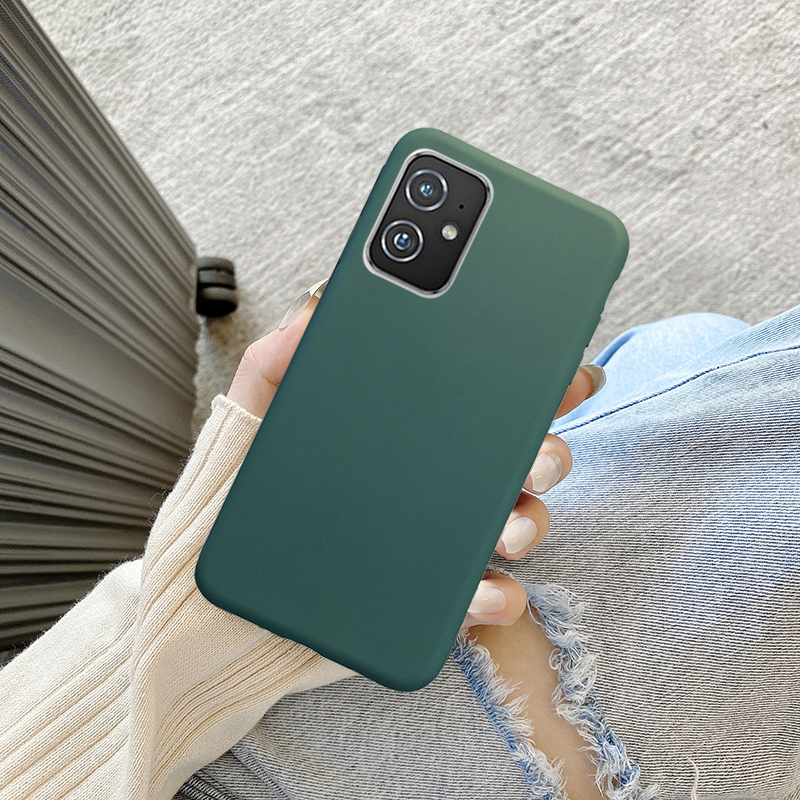 简晴适用于Asus Zenfone 8 ZS590KS手机壳华硕7 PRO磨砂保护套ZS670KS防摔ZS671KS情侣6Z软壳ZS630KL硅胶卡通-图2