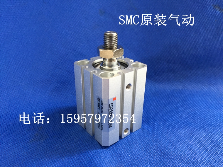 SMC全新原装 CQSB25-5DM/10DM/15DM/20DM/25DM薄型气缸 标准汽缸 - 图0