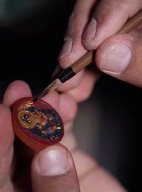 巴拉忿怒莲师擦擦圣物礼盒装