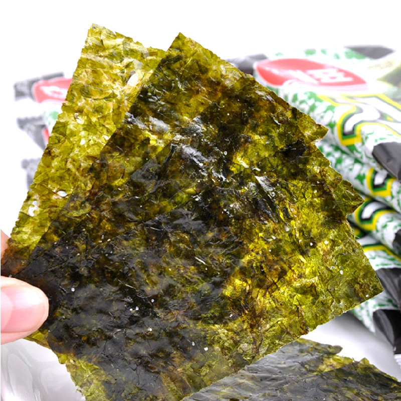 韩国原装进口海牌原味2g*64包海苔 爱屋食品海苔系列