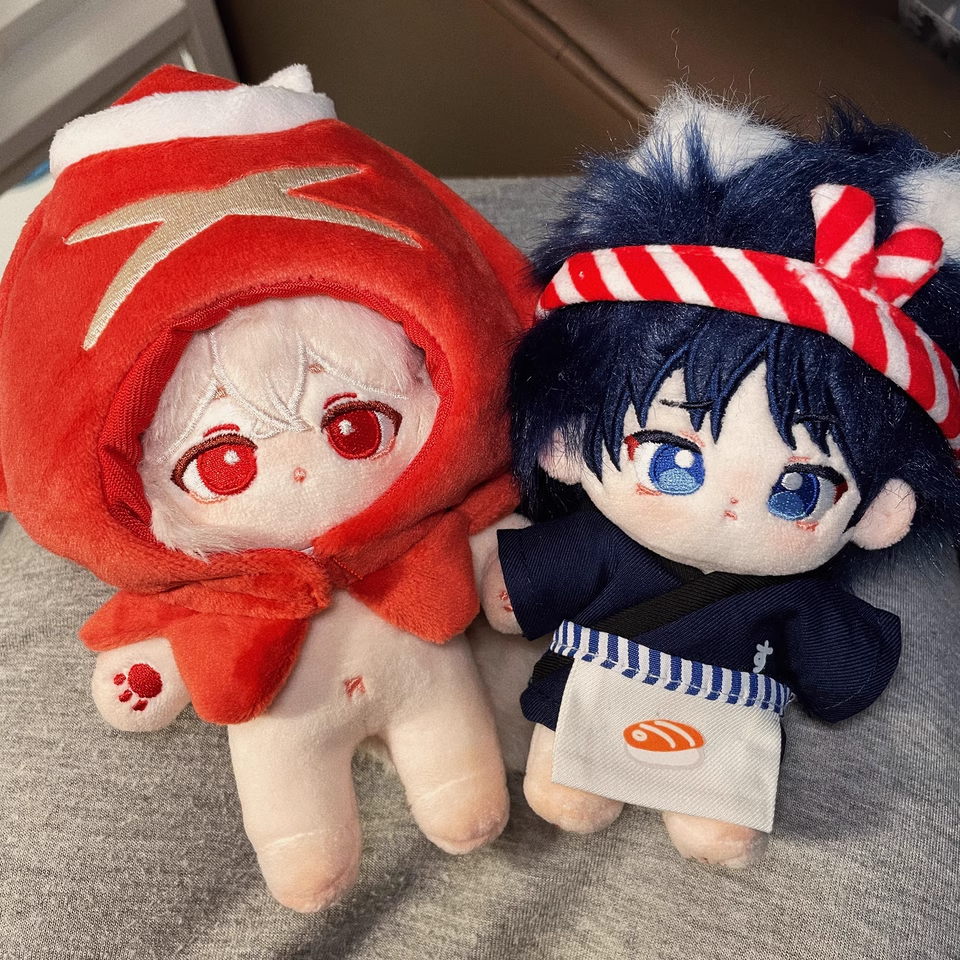 萌遇时光 10cm娃衣头套挂件努努chiikawa棉花娃娃衣服 关东煮系列,淘宝优惠券,粉丝福利购,淘宝优惠卷