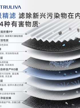 政府补贴沁园净水器双子芯家用厨房母婴直饮机过滤器官方旗舰店