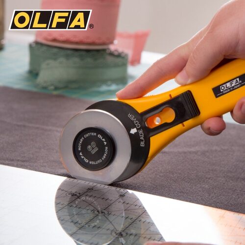 日本OLFA爱利华RB60-1 滚刀刀片 圆刀片 60MM直径 轮刀专用 - 图1