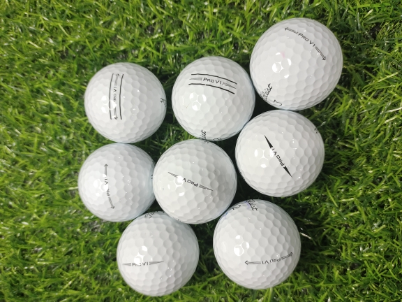 高尔夫球Titleist Prov1v1x三层四层球二手球泰勒梅五层球下场球-图2