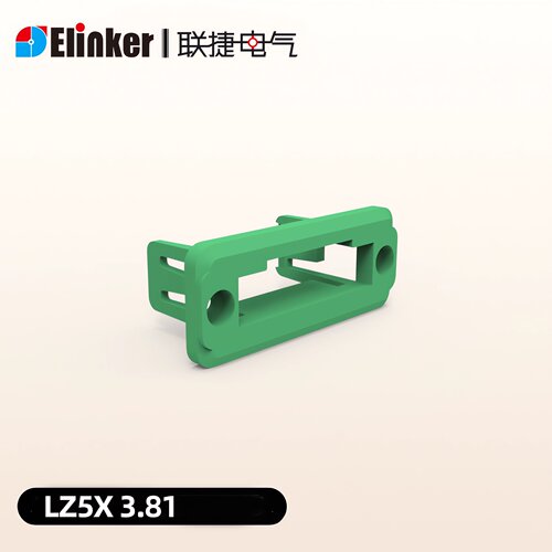 上海联捷LZ5X-3.81mm穿墙插拔式接线端子排LC1M多插头配套三件套 - 图0