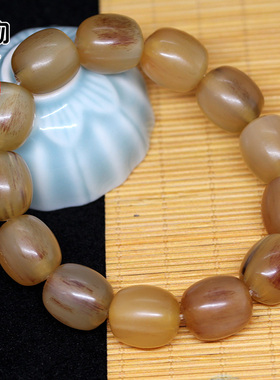 桶珠庶物天工山羊角桶珠手串手链