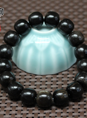 原色黑羊角高密手串手链