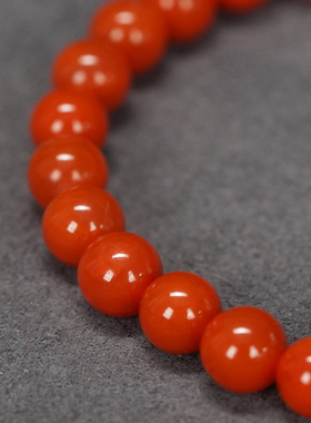 福品缘天然南红玛瑙小手串小清新