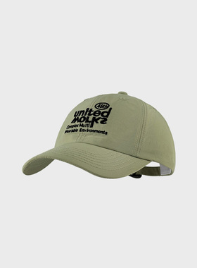 SONDER SHOP 蔡依林同款黄色速干棒球帽软顶字母刺绣防晒鸭舌帽