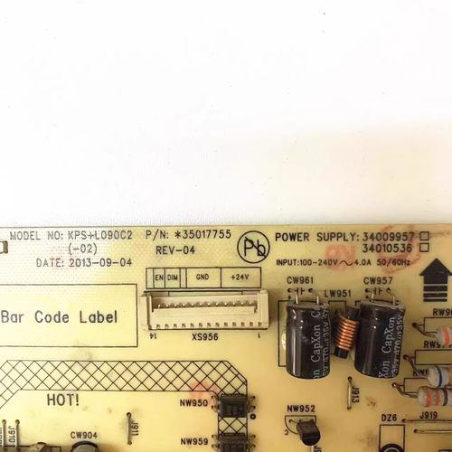 原装康佳 LED42X8300FX/47X8100PDE 电源板34009957 35017755测好 - 图0