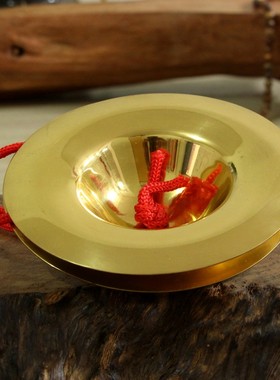 合子纯铜法器击打乐器铜镲铜拨