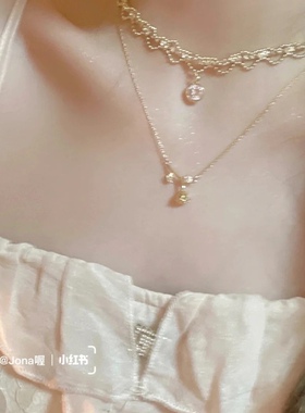 choker双层复古项圈脖子饰品颈带