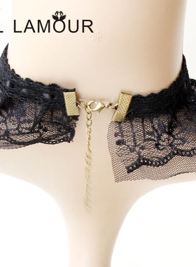 choker黑色性感项圈脖子饰品颈带