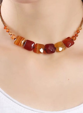 双层白色珍珠颈饰超仙春夏项链